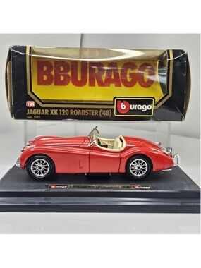 1948 Jaguar XK Roadster 1/24 Scale Bburago Diecast Model # 1502